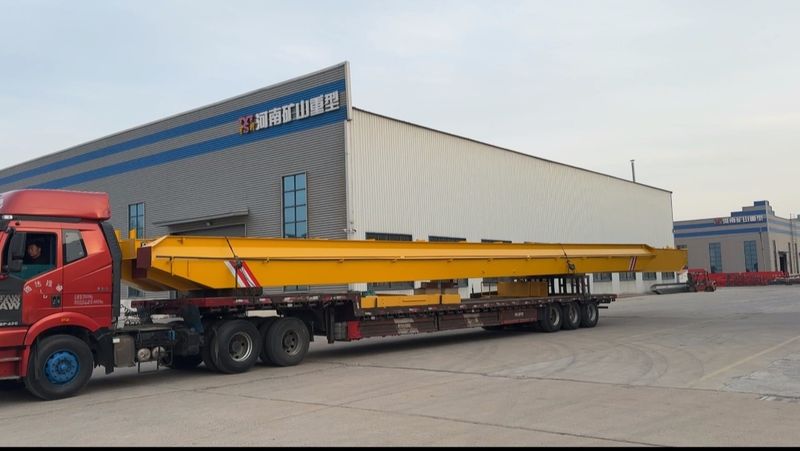 電動葫蘆橋式起重機 LH10t-27.95m 電動單梁起重機 LD5t—23.3m 制作完成，發(fā)往浙江省金華市交付客戶使用