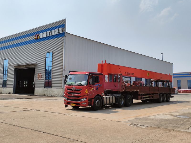 電動葫蘆橋式起重機  LH10t-16.5m 制作完成，發(fā)往天津武清區(qū)交付客戶使用。